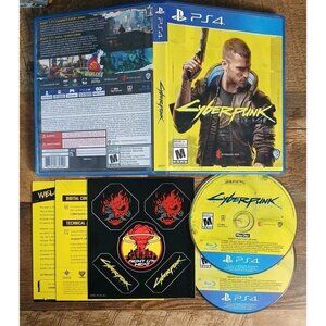 Cyberpunk 2077 (Sony PlayStation 4 PS4, 2020) Complete CIB - Tested